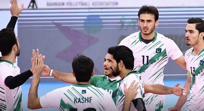 پاکستان والی بال ٹیم نے تاریخ رقم کر دی